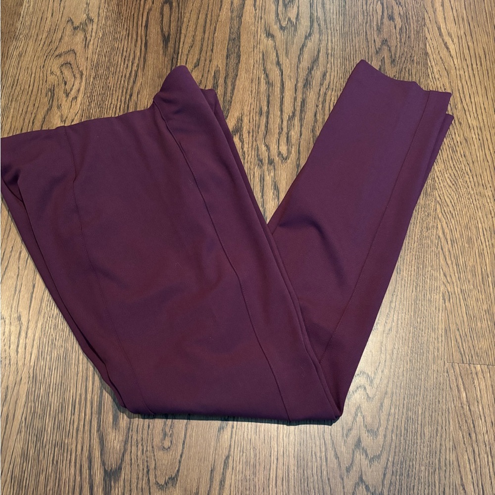 NWOT Ann Taylor Burgundy Skinny Pants